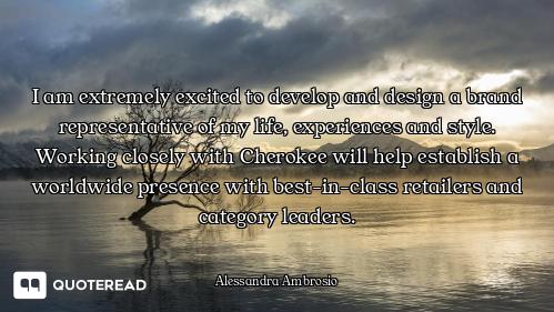 I am extremely excited to develop and design a brand representative of my life, experiences and styl...