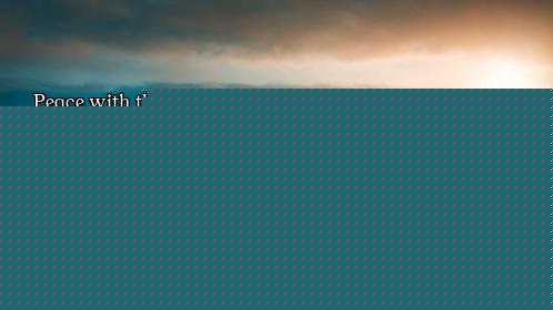 Peace with the Palestinians will open ports of peace all around the Mediterranean. The duty of leade...