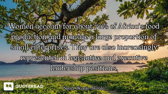 Women account for about 70% of Africa's food production and manage a large proportion of small enter...