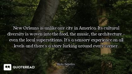New Orleans is unlike any city in America. Its cultural diversity is woven into the food, the music,...
