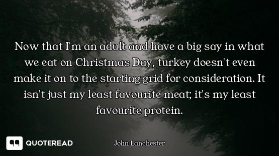 Now that I'm an adult and have a big say in what we eat on Christmas Day, turkey doesn't even make i...
