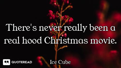 There's never really been a real hood Christmas movie.
